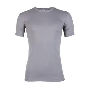 Beeren heren t-shirt korte mouw ronde hals steel grey