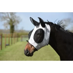 Weatherbeeta Deluxe stretch bug eye saver met oren sea unicorn vliegenmasker