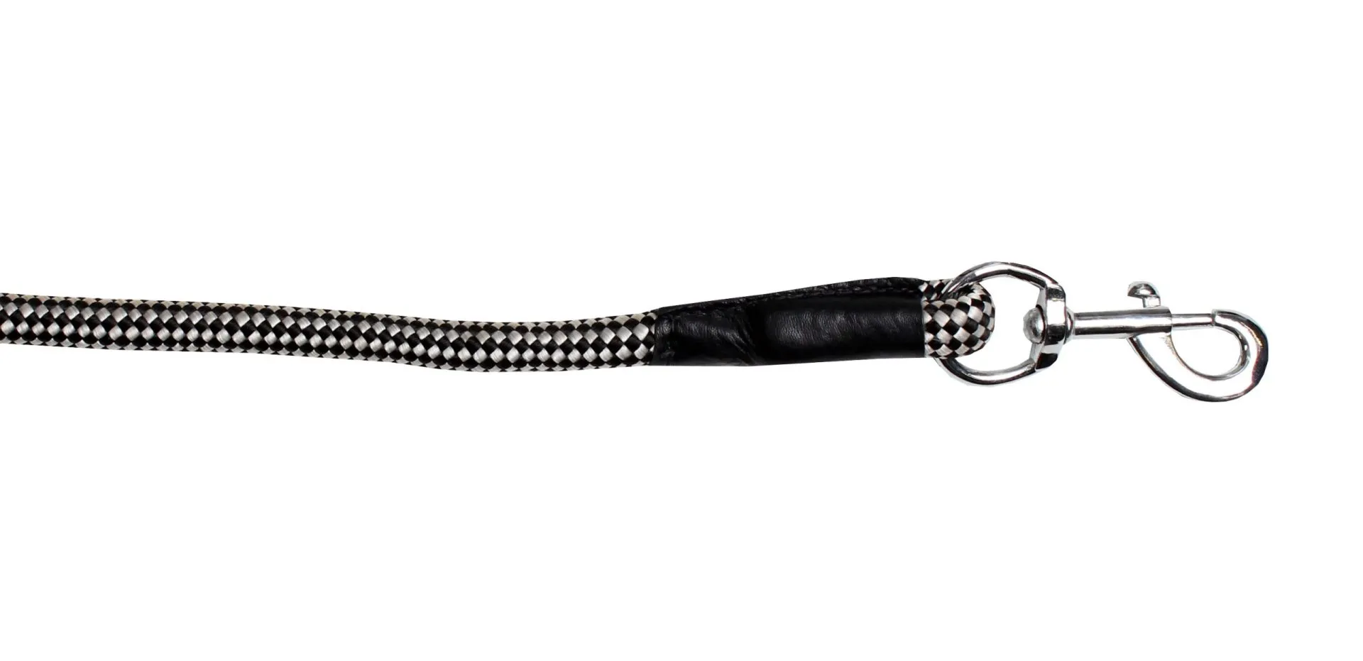 HALSTER TOUW MET LEER - Afbeelding 2