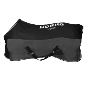 Katoenen paardendeken | Horka Originals | Kleur: Zwart