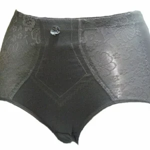 J&C dames tailleslip licht corrigerend kant grijs