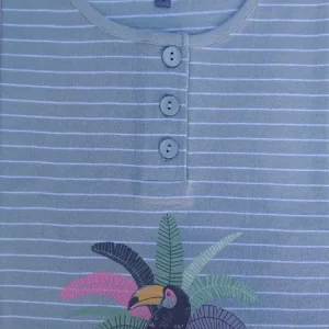 Cocodream dames shortama Aloha groen