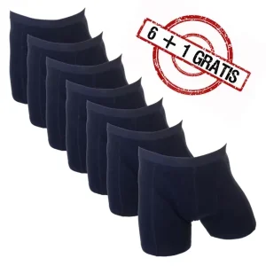 Fun2wear heren boxershort marine 6+1 GRATIS