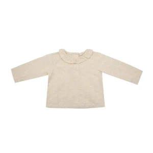 Broderie Blouse Ecru