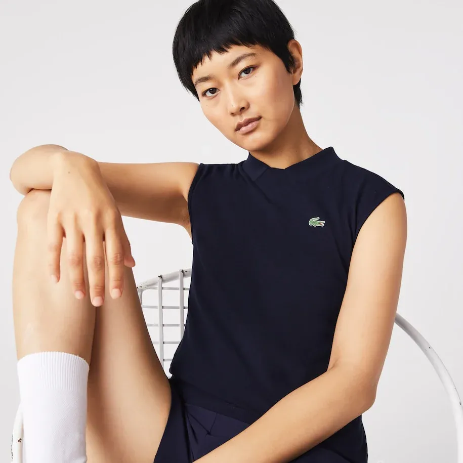 Lacoste Sport-poloshirt dames biologisch katoen - Afbeelding 6