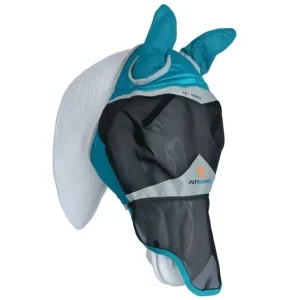 Shires vliegenmasker deluxe met neusflap 6671
