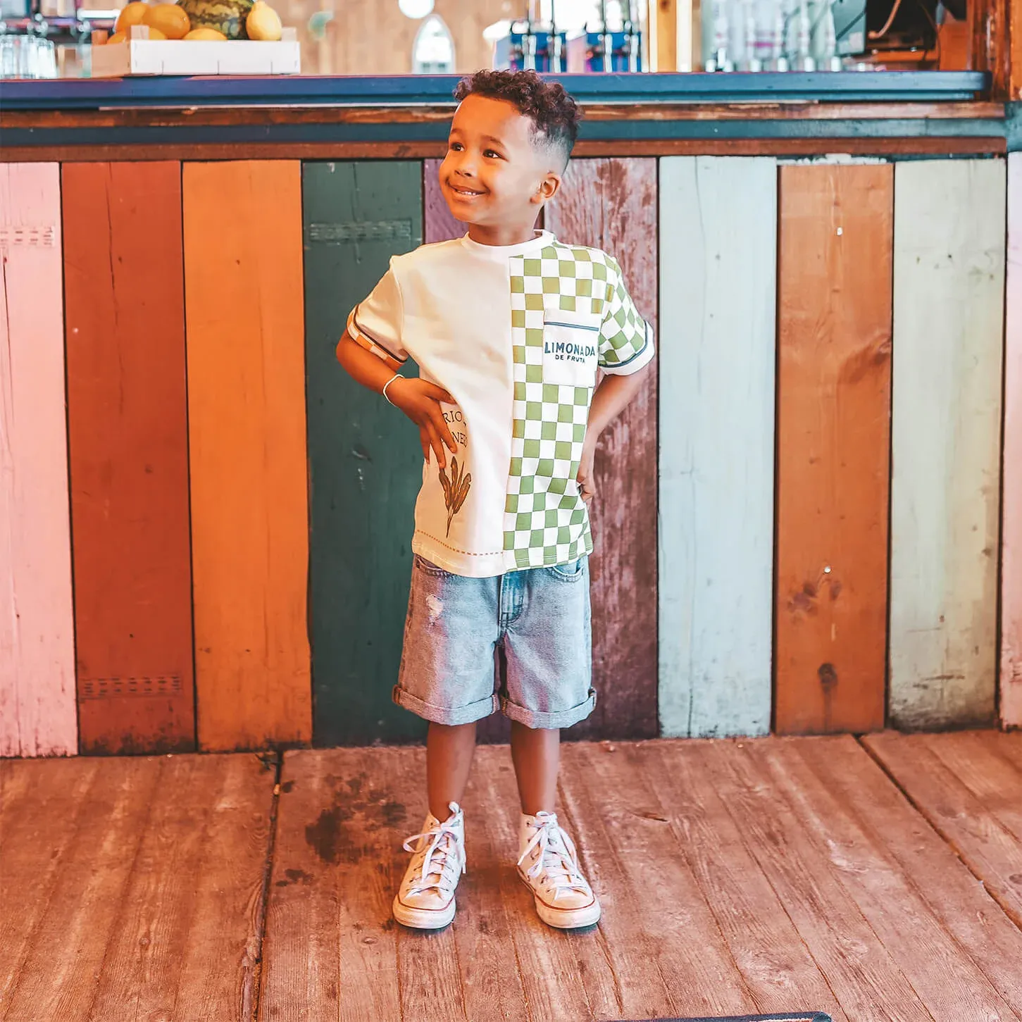 Denim Regular Shorts - Afbeelding 2