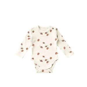Strawberry Fitted Romper