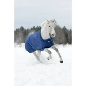 Waterdichte paarden deken | regendeken | merk Bucas | model Smartex Rain | kleur blauw